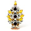 2023 Huge Xmas Tree Decoration 21cm ~ Extra Red Topaz Clear*