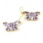 Butterflies Earrings ~ Violet