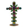 Cross Standing Decoration 8.5cm Octagons ~ Vitrail*