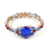 Fondness Bangle Bracelet ~ Blue&Red