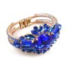 Barocco Clamper Bracelet ~ Blue