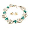 Elisabeth Taylor Replica Necklace Set with Earrings