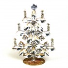 Xmas Tree Standing Decoration #15 ~ Clear Crystal*