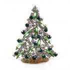 Navette Xmas Tree Stand-up ~ Green Clear Emerald*