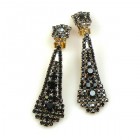 Eiffel Earrings Clips ~ Black