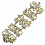 Zephyr Link Bracelet ~ Gold Plated