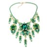 Andromeda Necklace ~ Emerald Green