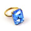 Iota Ring ~ Blue Sapphire
