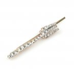 Fork Rhinestone Hairpin