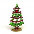 Xmas Tree Standing Decoration #06 ~ Green Red 8cm*