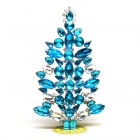 18cm Xmas Tree Decoration Navettes ~ Aqua Clear*