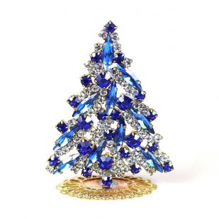 Navette Xmas Tree Stand-up ~ Blue Clear