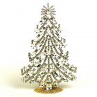 2023 Xmas Tree Decoration 20cm Ovals ~ Clear Crystal*