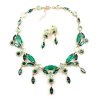 Archimedes Necklace Set ~ Emerald Green
