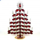 31 cm XXL Xmas Tree Table Decoration ~ Red Clear*