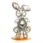 Bunny Stand Up Decoration 12cm ~ Clear Crystal*