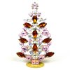 2022 Xmas Tree Decoration 18cm Navettes ~ Hyacinth Pink*