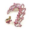Galadriel Cuffs Asymmetric Earrings ~ Pink Fuchsia