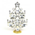 2021 Xmas Tree Decoration 14cm Pears ~ Clear Crystal