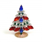 Xmas Tree Standing Decoration #09 ~ Blue Red Emerald Clear*