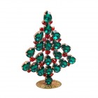 Xmas Teardrops Tree Standing Decoration 10cm ~ Emerald Red*