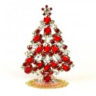 Xmas Tree Standing Decoration #19 ~ Red Clear