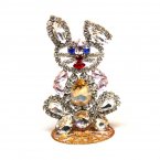 Bunny Stand Up Decoration Medium 8cm ~ Clear*