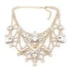 Bon Repos Necklace ~ Clear Crystal