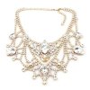 Bon Repos Jewelry Necklace ~ Clear Crystal
