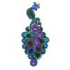 Peacock Necklace Pendant ~ R ~ Antique Surface*