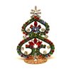 Hearts Standing Xmas Tree 10cm ~ Multicolor 2*