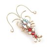 Lobster Pin ~ AB&Red