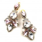 Absolue Earrings Clips ~ Clear Pink*