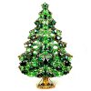 Extra Tall Huge 3 Dimensional Xmas Tree ~ Emerald Green