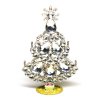 Noble Xmas Tree Decoration 16cm ~ Clear Crystal*