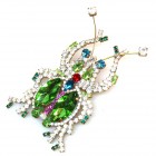 Longhorn Beetle Brooch Extra Big ~ #01*