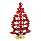 18cm Xmas Tree Decoration Navettes ~ Red Pink*