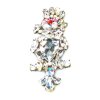 Parrot Brooch ~ Clear Crystal*