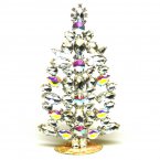18cm Xmas Tree Decoration Navettes ~ Clear AB*