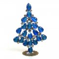 Xmas Teardrops Tree Standing Decoration 10cm ~ Extra Blue*
