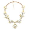 Pure Wonder Necklace with Beads ~ Clear Jonquil with Chain
