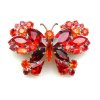 Multicolor Butterfly ~ Barrette Hairclip #2