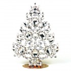 2022 Xmas Tree Decoration 23cm Ovals ~ Clear Crystal*