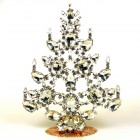 2022 Xmas Tree Decoration 25cm Ovals ~ Clear Crystal*