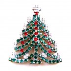 Chain Xmas Tree Brooch #04*