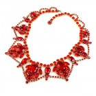 Roxanne Necklace ~ Red