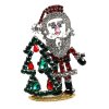 Santa with Tree Decoration