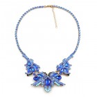 Envie Necklace ~ Sapphire Blue