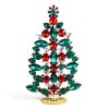 18cm Xmas Tree Decoration Navettes ~ Emerald Red Pink*