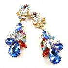 Parisienne Bloom Earrings Clips ~ Winter*